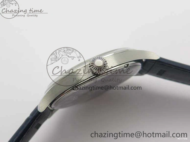 MIROTIME 0115 Portuguese Fa Jones IW544203 SS GSF 1:1 Best Edition White Dial On Leather Strap Trendsetting 7235